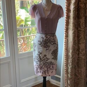 BCBG Max Azria silk skirt